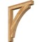 Ekena Millwork Thorton Block Rough Sawn Bracket, Western Red Cedar, 4"W x 32"D x 38"H BKT04X32X38THR05RWR - alternate 1